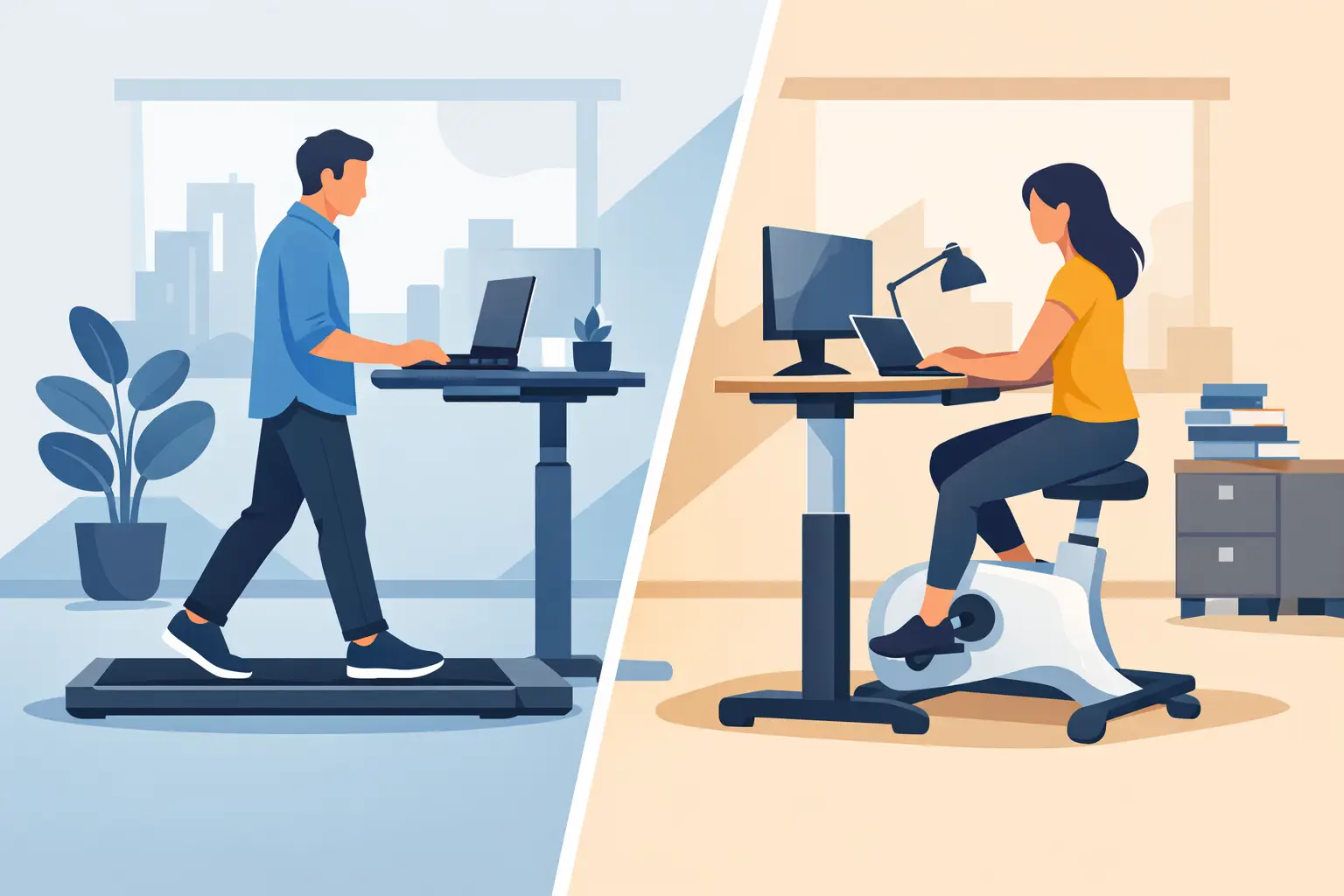 Walkingpad versus Deskbike Büro: Was passt?