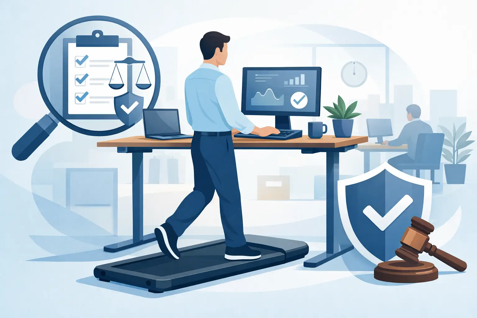 Compliance-Guide für Walkingpads im Büro
