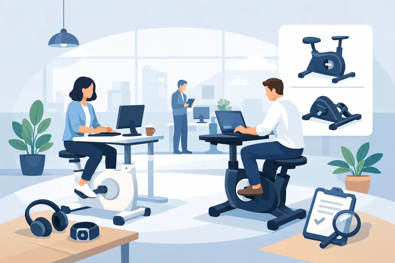 Die besten Deskbikes fürs Büro auswählen